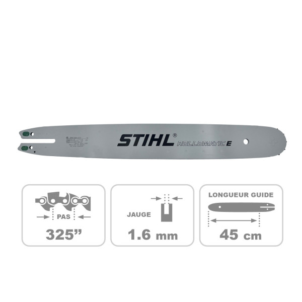 Chaine Stihl 3/8 / 1.6mm / 76 maillons