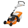 Tondeuse thermique STIHL 46 cm ramassage, éjection et mulching