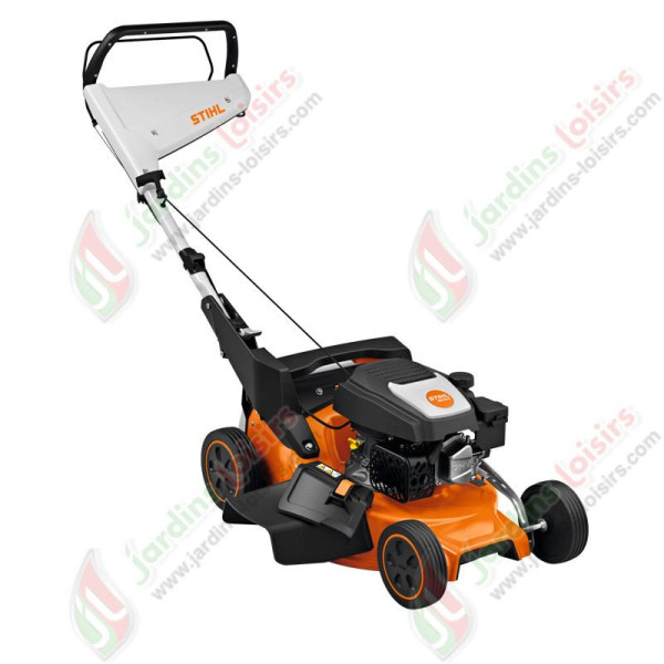 Tondeuse thermique STIHL 46 cm ramassage, éjection et mulching